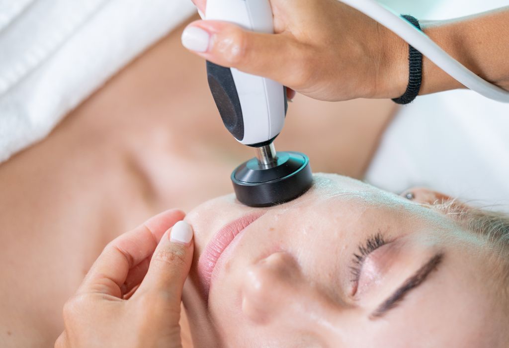linea di cosmetici per il viso