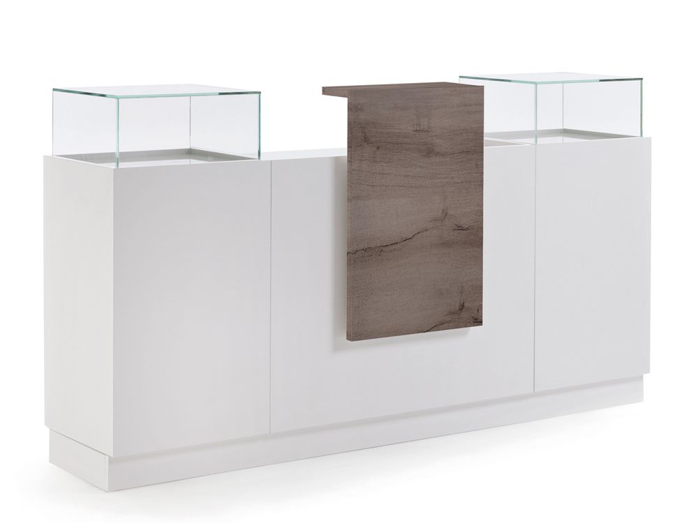 Reception Welcome Light colore Smoked Oak